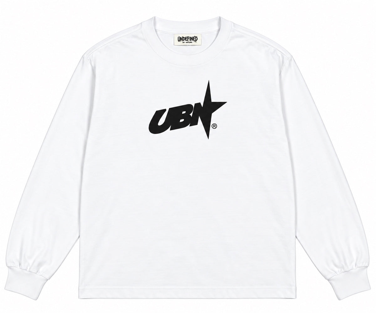 UBN Star Long Sleeve — White