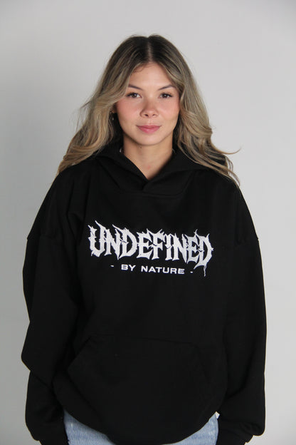 Undefined Hoodie — Black
