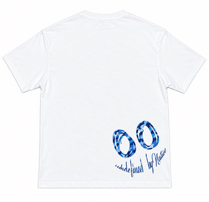 Blue Camo UBN Logo Tee back