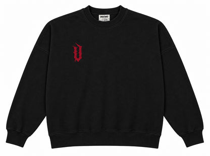 Undefined gothic crewneck black front